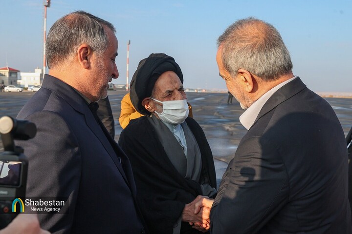 ورود رئیس جمهور به خراسان جنوبی