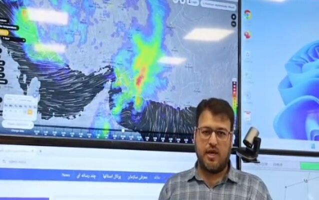 ورود سامانه بارشی شدید به استان هرمزگان؛ هشدار قرمز برای بارندگی‌ها و نارنجی برای دریا