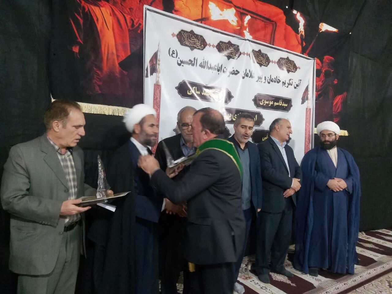 پنج پیرغلام حسینی شهرستان رومشکان تکریم شدند