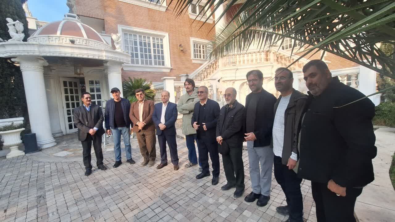 بازدید استاندار کهگیلویه و بویراحمد از مراحل ساخت فیلم شهید طیب