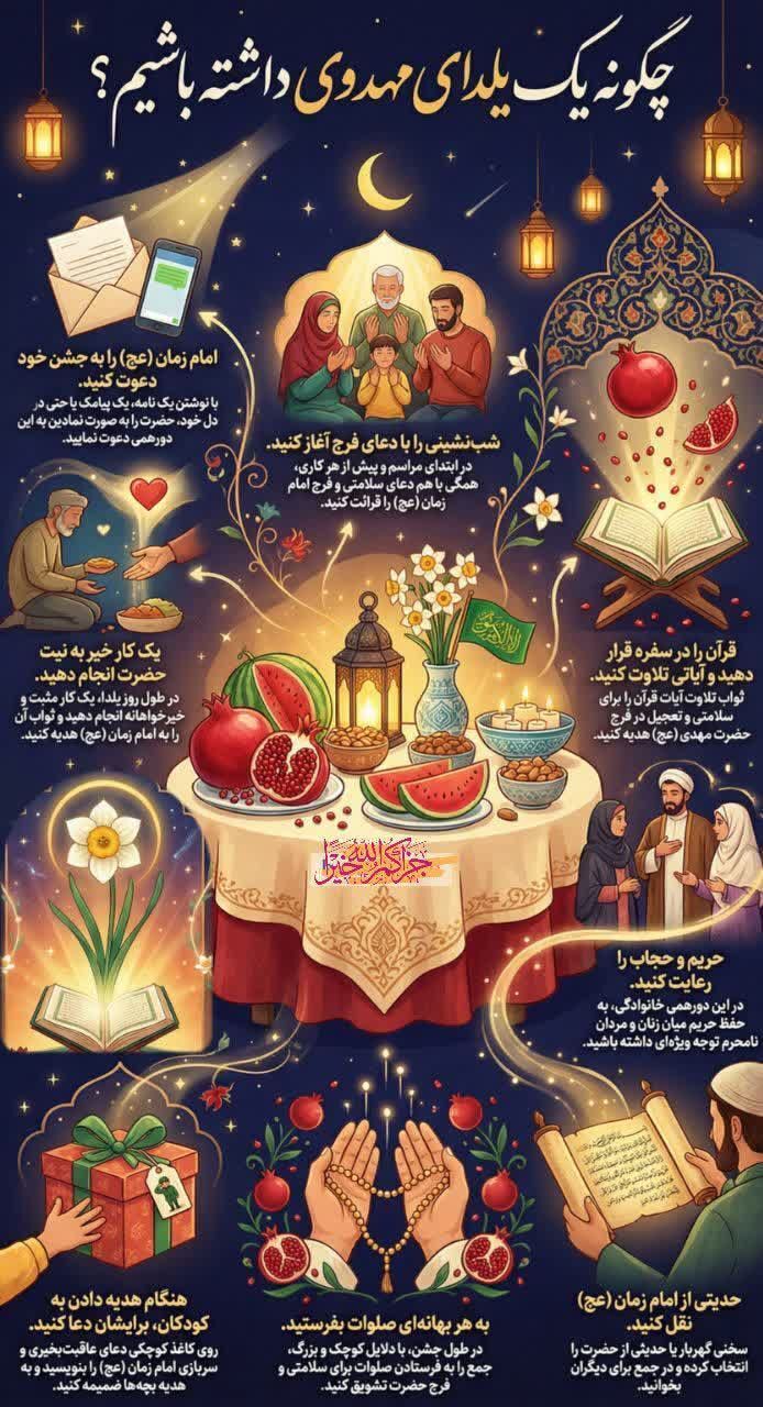 کرمان، مهیای یلدای انتظار و شب همصدایی خانهها و مساجد در تمنای باران فرج