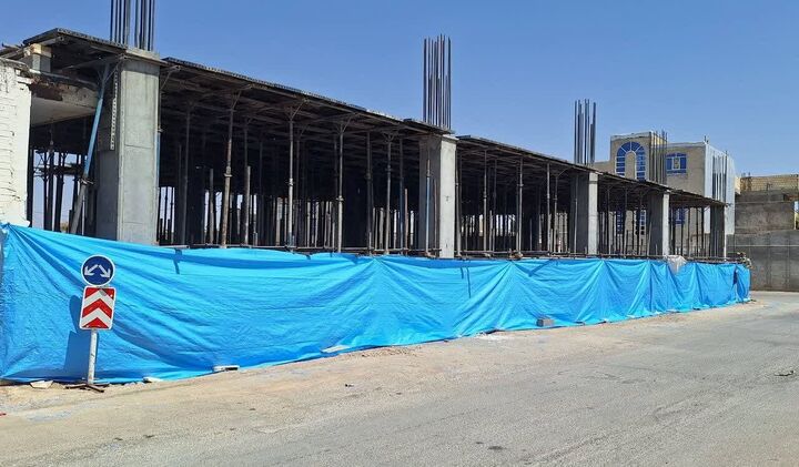 جان تازه به یک پروژه فرهنگی در آباده؛ کتابخانه شهر بهمن در مسیر تکمیل