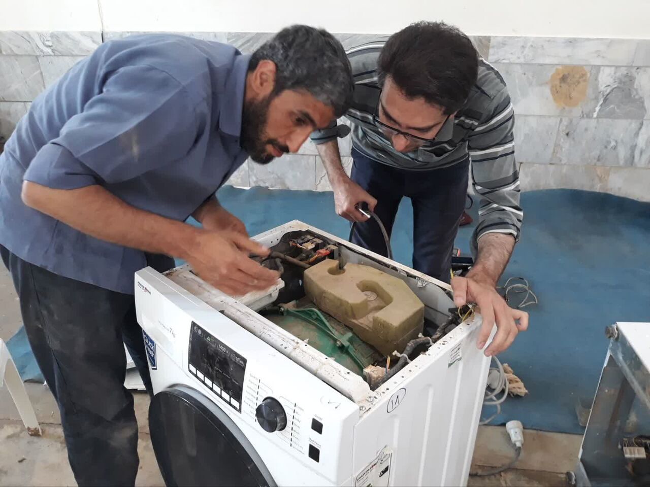 پیوند صنعت و خدمت؛ روایتی از خدمات گروه جهادی شهید مسلمی آذرآب