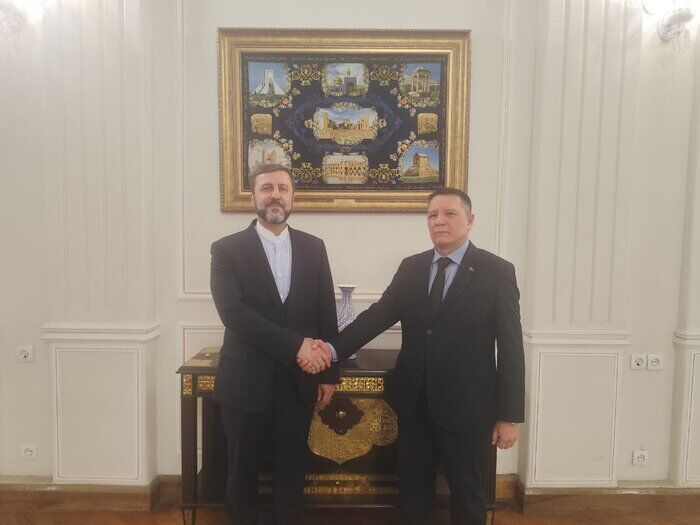 دیدار غریب‌آبادی با نماینده ترکمنستان در امور دریای خزر