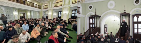 بازگشایی مسجد تاریخی در مسکو پس از بازسازی کامل