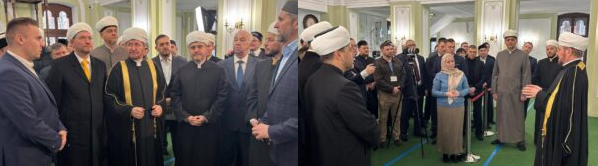 بازگشایی مسجد تاریخی در مسکو پس از بازسازی کامل