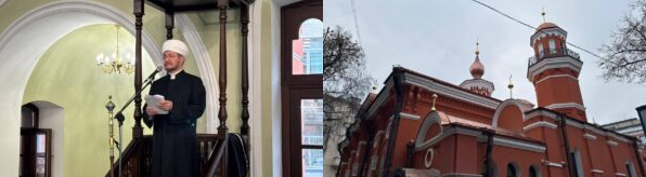 بازگشایی مسجد تاریخی در مسکو پس از بازسازی کامل