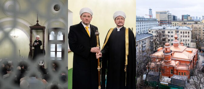 بازگشایی مسجد تاریخی در مسکو پس از بازسازی کامل