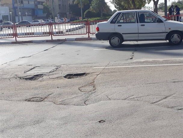 چاله چوله هایی که روزبه روز در حال گسترش اند/بحران فروچاله در خیابان های پایتخت تجارت و اقتصاد ایران