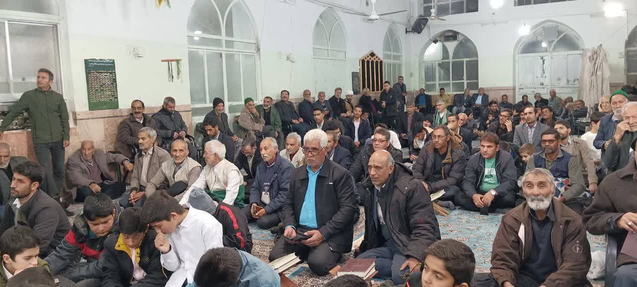 «یلدای قرآنی» بچههای مسجدی کاشمر