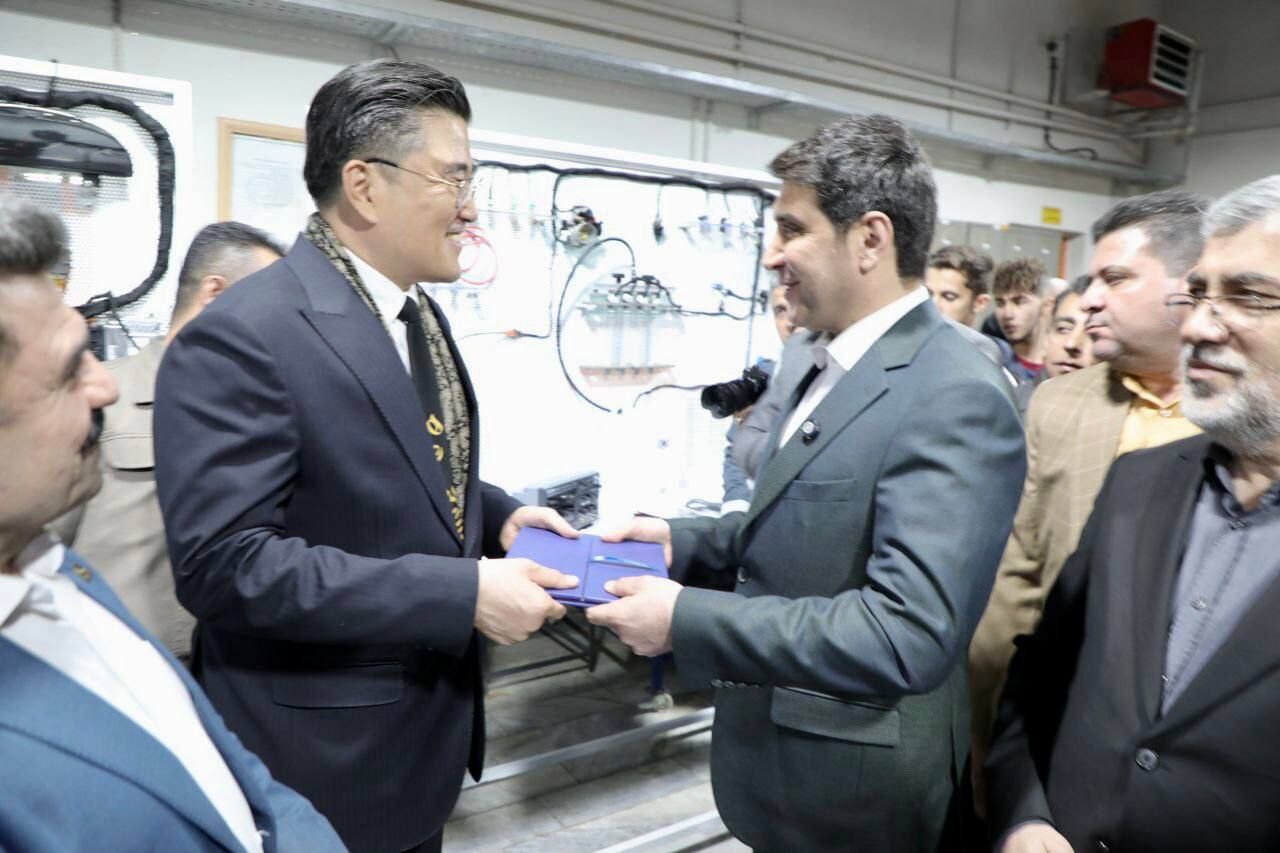 اهدای تجهیزات نیم‌میلیون دلاری کره جنوبی به کردستان