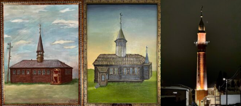 روستای سرِدنیا یلیوزان در روسیه با ۱۲ مسجد