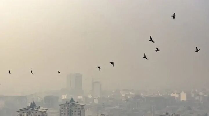 کیفیت هوای تهران در وضعیت قرمز