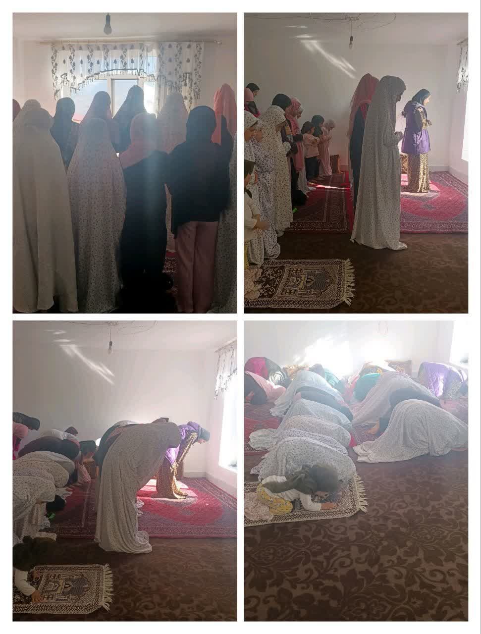 «مسجد» پایگاه تربیت دینی نسل نو/آموزش نماز محور برنامه‌های کانون هجرت روستای دمیو