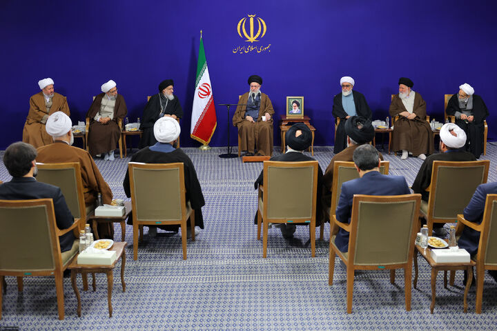 اعضای ستاد برگزاری کنگره بزرگداشت آیت‌الله العظمی میلانی با رهبر انقلاب دیدار کردند