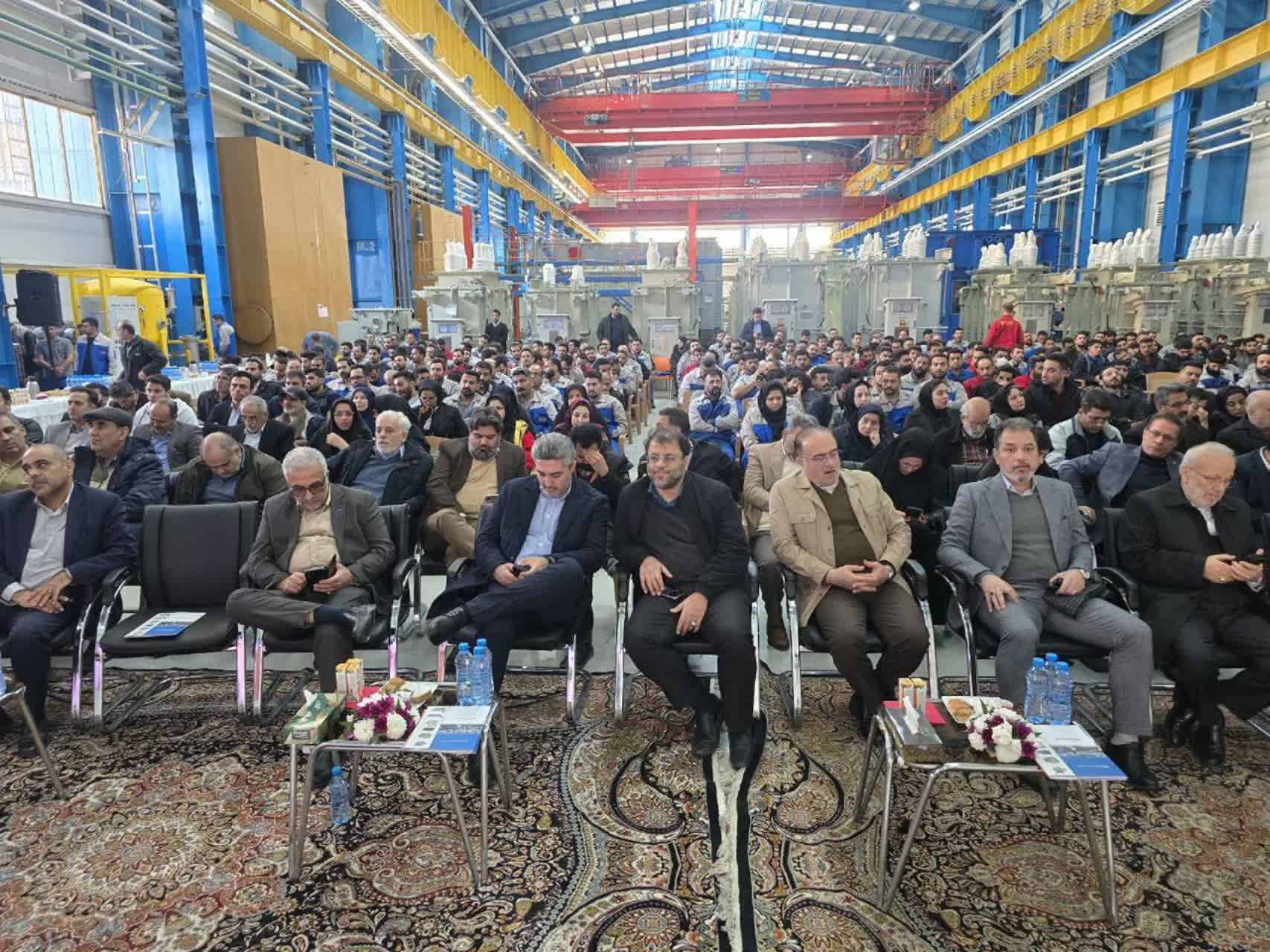 بزرگ‌ترین ترانسفورماتور کوره قوس الکترونیکی خاورمیانه در سمنان رونمایی شد