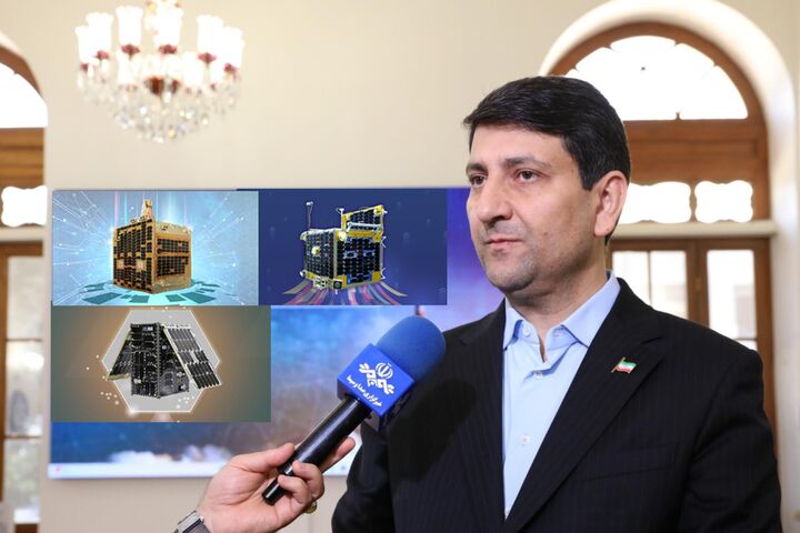 پخش زنده پرتاب سه ماهواره ایرانی «پایا»، «ظفر ۲» و «کوثر» با حضور وزیر ارتباطات