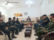 بازدید دادستان رودان از پاسگاه‌های انتظامی شهرستان