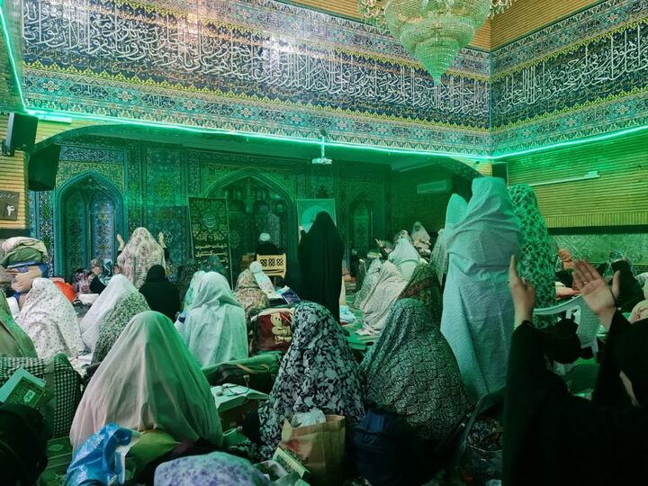 اعتکاف زنانه در مسجد حضرت زینب(س)