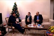 دیدار دستیار رهبری با خانواده شهید آنوشاوان عیوضیان