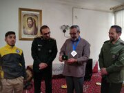 از رینگ مبارزه تا منزل شهید؛ مدال نقره جوان ملایری، هدیه‌ای به راه ایثار