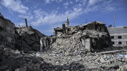 وقتی مسجد پناه بی‌پناهان غزه می‌شود