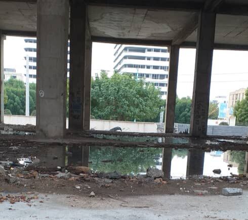 آب راکد در پروژه‌های رهاشده؛ بمب ساعتی تب دنگی در قلب بندرعباس