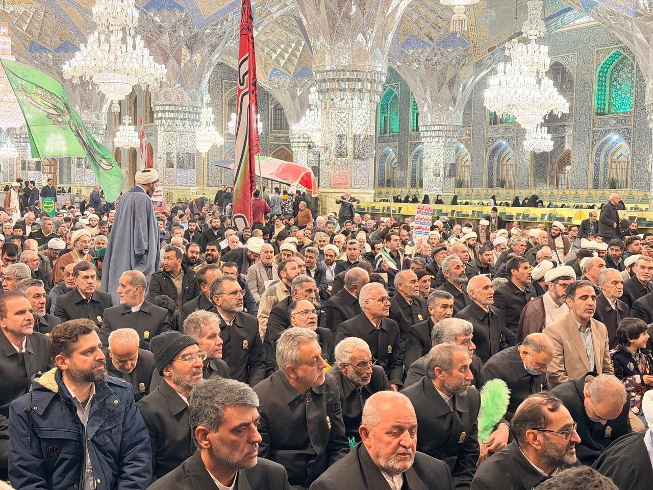 زائرین و مجاورین رضوی روز بصیرت و میثاق امت با ولایت را گرامی داشتند