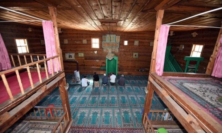 مسجد «اَسه‌دره‌سی» ترکیه؛ بنایی ۱۲۶ ساله که بدون حتی یک میخ پابرجا مانده است