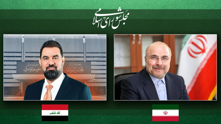 پیام تبریک دکتر قالیباف در پی انتخاب رئیس مجلس نمایندگان عراق