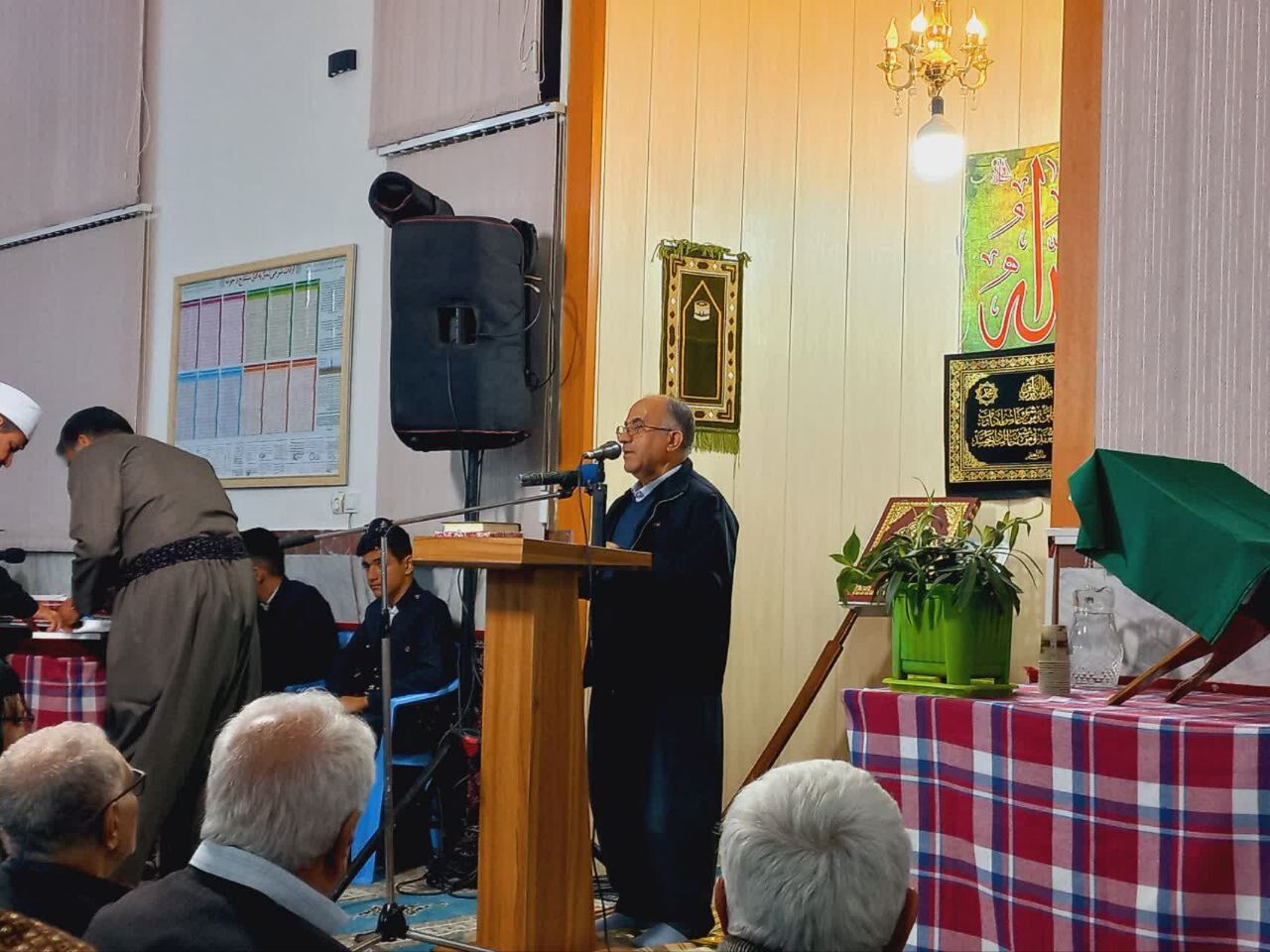 اجرای «تلاوت نور» در مسجد جامع روستای امروله سنندج