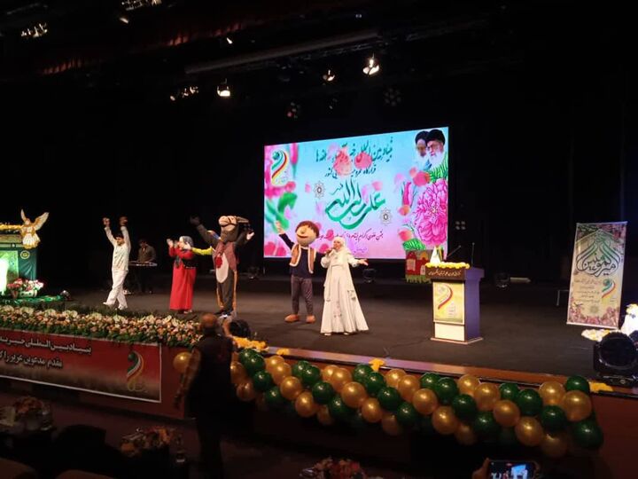 برگزاری جشن میلاد علوی با حضور ۱۵۰۰ نفر از ایتام تهرانی