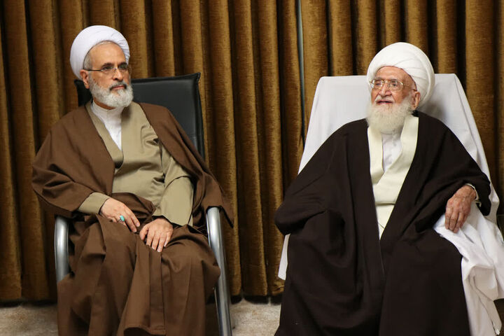 قدردانی آیت‌الله نوری همدانی از خدمات مدیر حوزه‌های علمیه