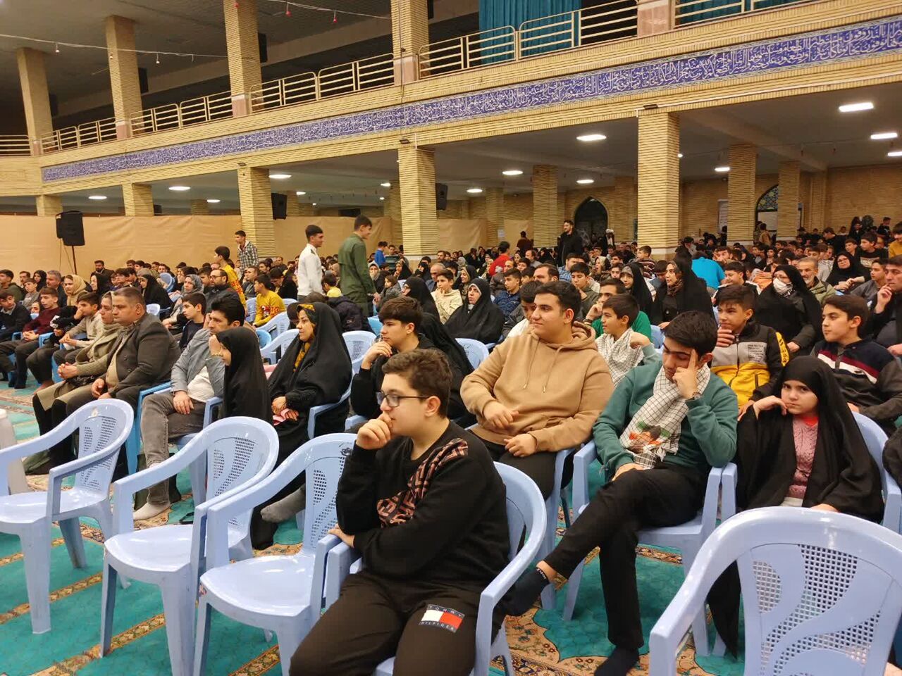 افزایش مشارکت دانشآموزان آذربایجانغربی در آیین اعتکاف