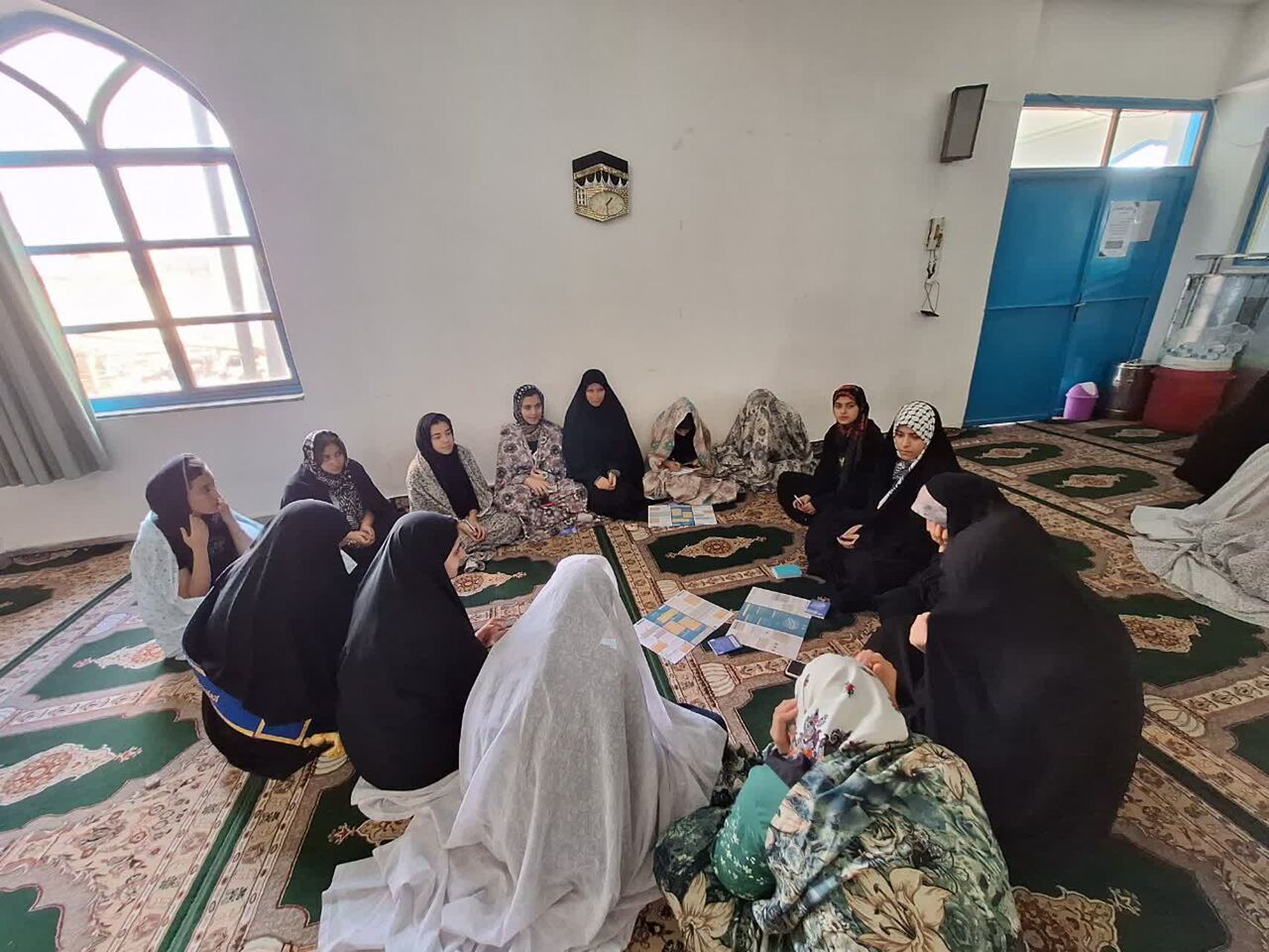 اعتکاف دانشآموزی؛ فرصتی برای خودسازی دختران نوجوان در مسجد جامع سنندج
