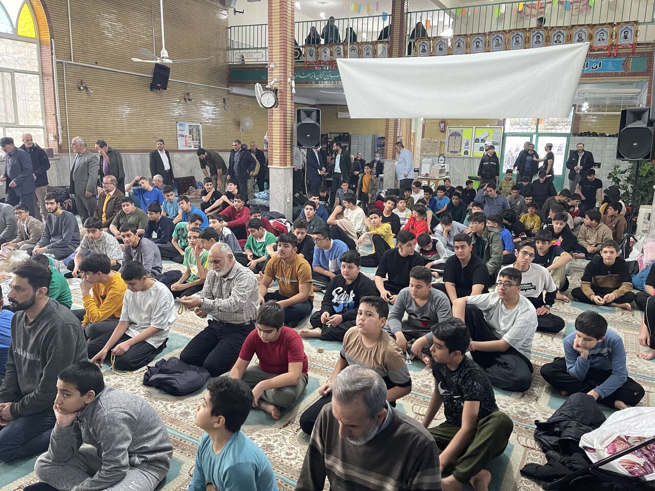 نوجوانان معتکف، مدیران آینده مسجدی می‌شوند