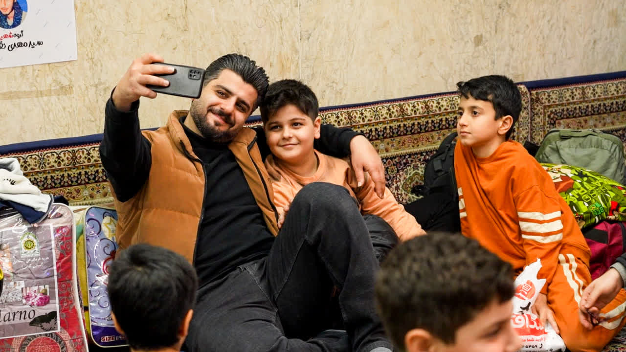 کارگاه همدلی پدر و پسری در اعتکاف رشت