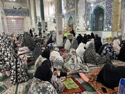 حضور ۲۰۰ معتکف در آیین معنوی اعتکاف مسجد جامع شهرستان سلسله