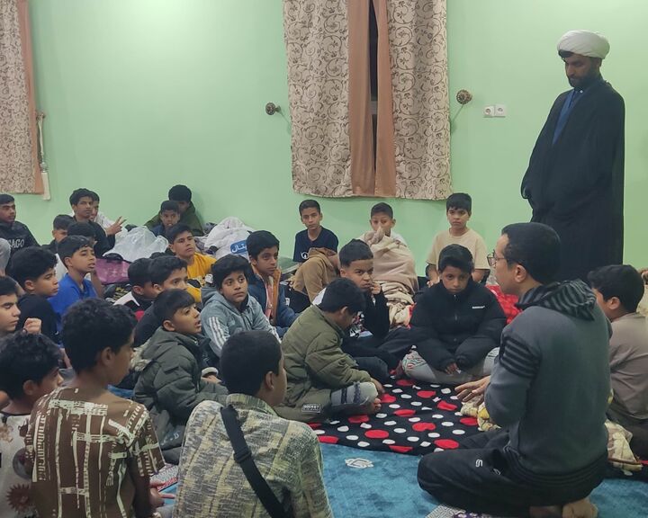 برگزاری مراسم معنوی اعتکاف ویژه نوجوانان و جوانان در دهستان جکدان شهرستان بشاگرد