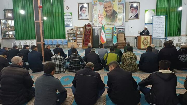 برگزاری محفل انس با قرآن در لاهرود به یاد سردار سپهبد شهید حاج قاسم سلیمانی