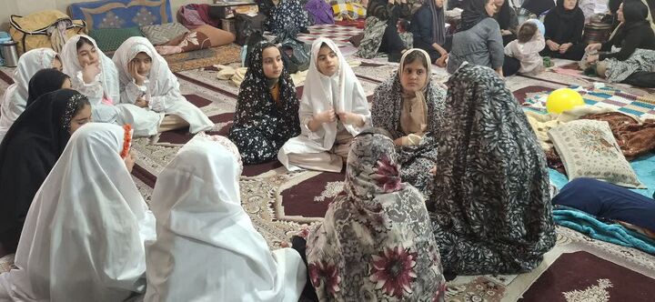 استقبال گسترده نوجوانان و جوانان رومشکان از آیین معنوی اعتکاف