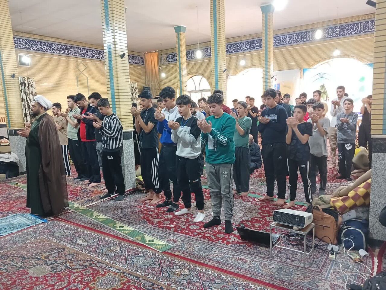 استقبال گسترده نوجوانان از اعتکاف تشکیلاتی مسجد امام هادی(ع) ارومیه