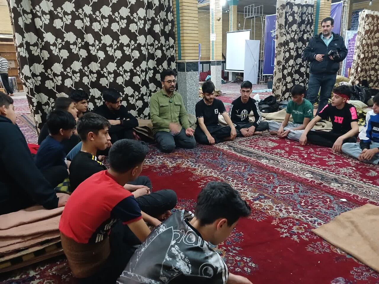 استقبال گسترده نوجوانان از اعتکاف تشکیلاتی مسجد امام هادی(ع) ارومیه