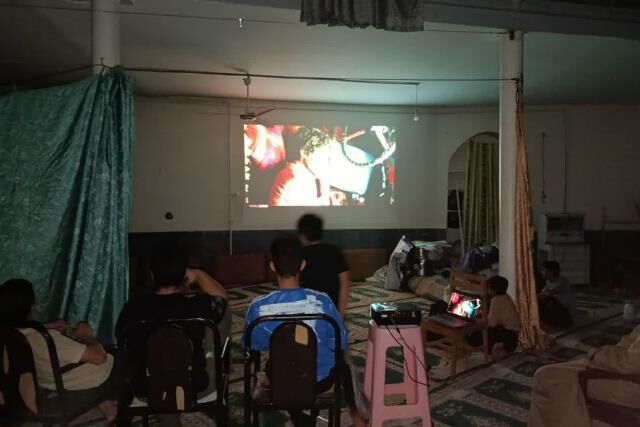 شور معنوی در اعتکاف دانشآموزی دوزین مینودشت