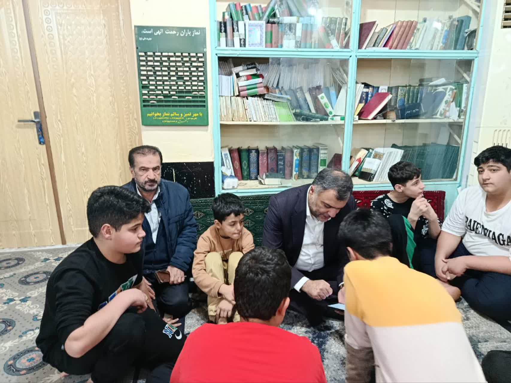 برگزاری آیین معنوی اعتکاف&nbsp;در مسجد جامع اباتر صومعه‌سرا