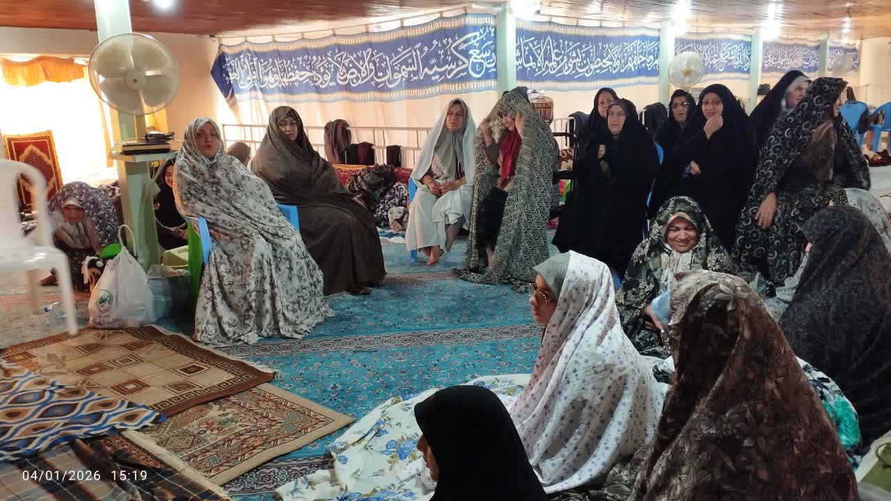 برگزاری آیین معنوی اعتکاف&nbsp;در مسجد جامع اباتر صومعه‌سرا