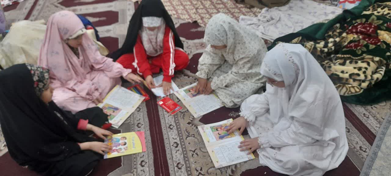 بهشت مادرانه در مسجد الفتح چماسرا رشت