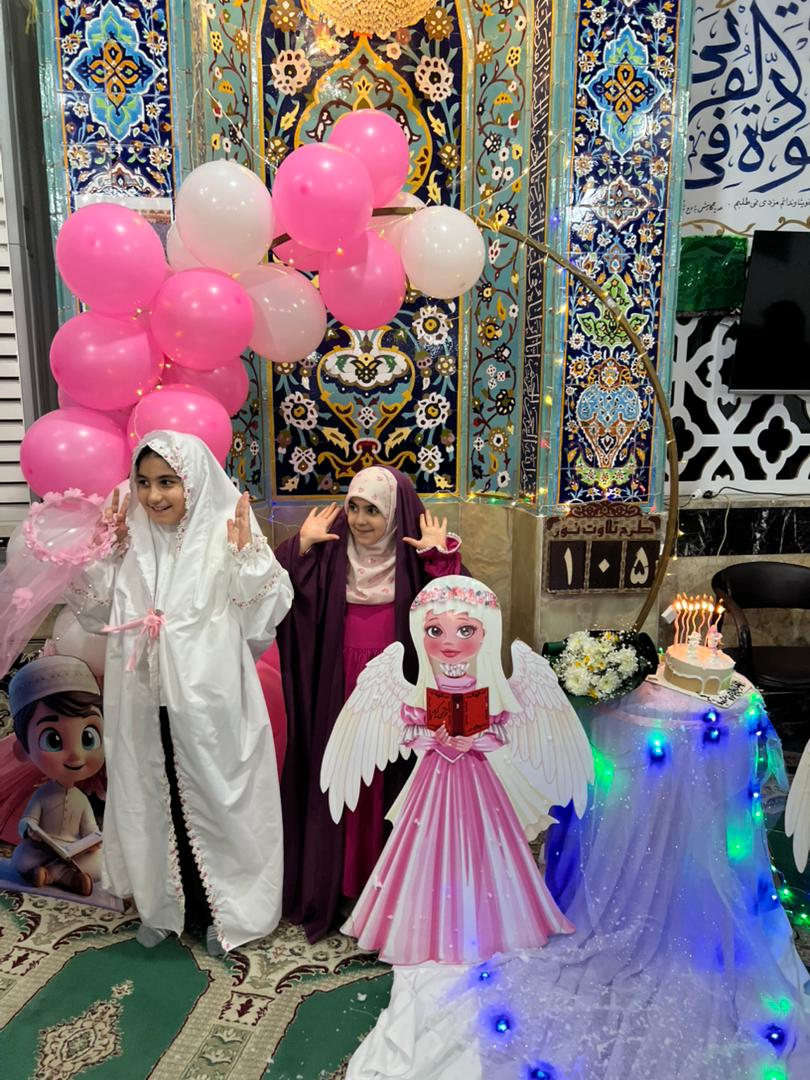 آیین پرفیض اعتکاف مادر و کودک در مسجد آیت الله طالقانی رشت