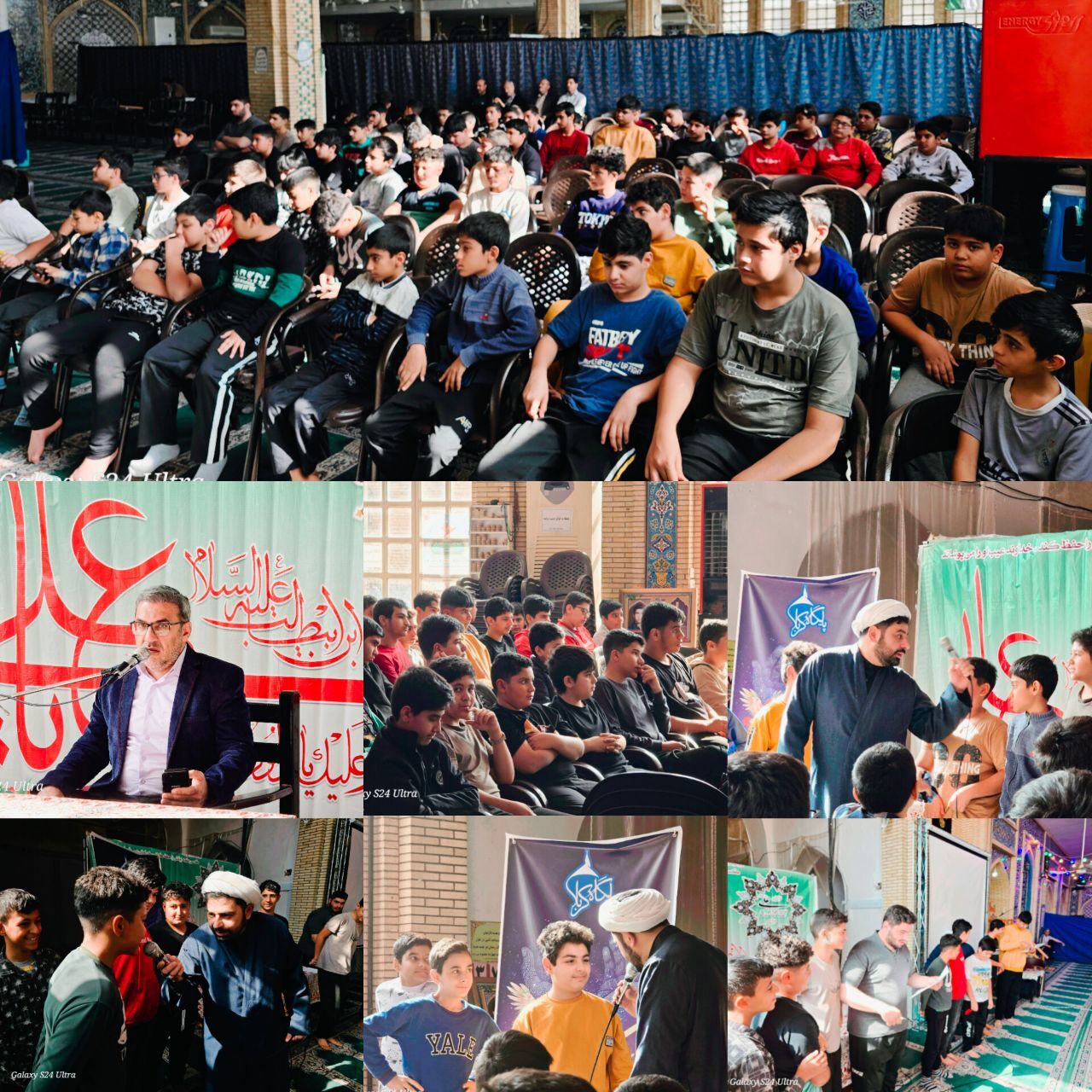 اعتکاف نوجوانانه در مسجد جامع جهرم؛ پیوند معنویت و نشاط دانش‌آموزی