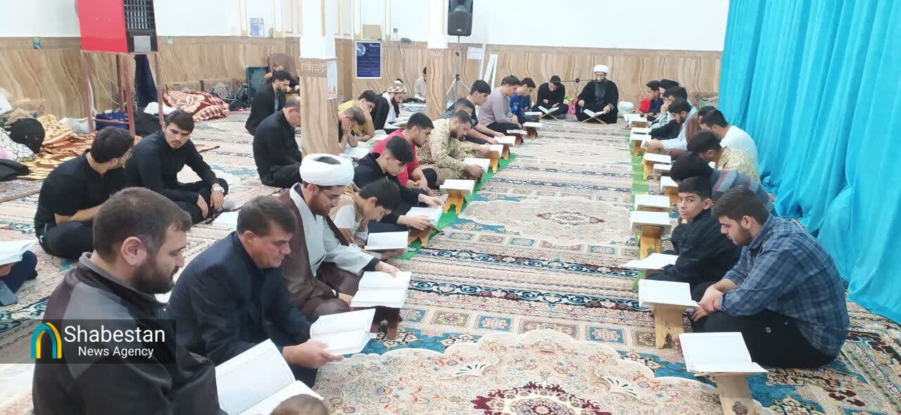 حضور پرشور دانشآموزان و بانوان سرپل ذهابی در آئین معنوی اعتکاف مساجد